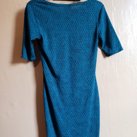 NWOT Lularoe Julia Extra Small Blue Paisley Print - Picture 3 of 8